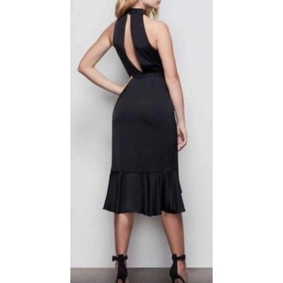 Good American Midi Ruffle Dress - Picture 2 of 10